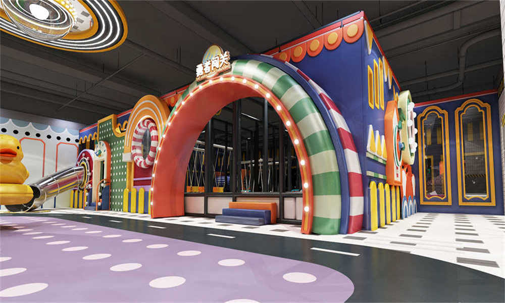 儿童乐园厂家|面积300平儿童乐园设备配置方案